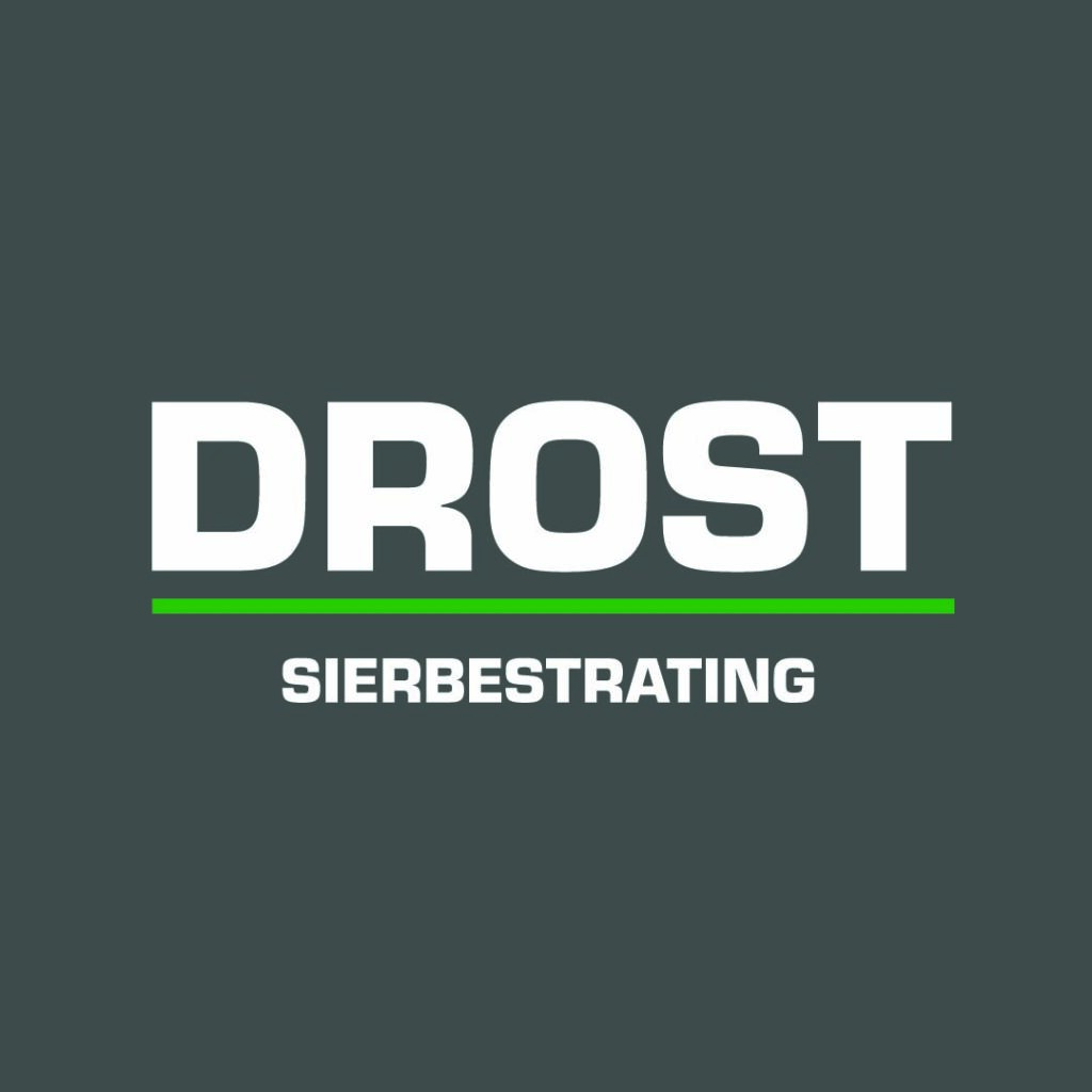 Drost sierbestrating Leusden logo